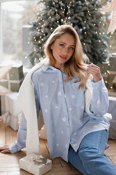 RMG BUTİK Жіноча бавовняна сорочка - зручний крій