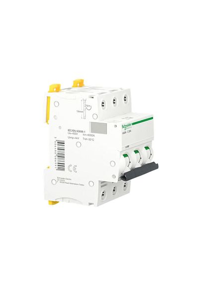 Schneider Electric Acti9 Ik60n A9k24320 20a - 3P 6KA C Curve Fuse