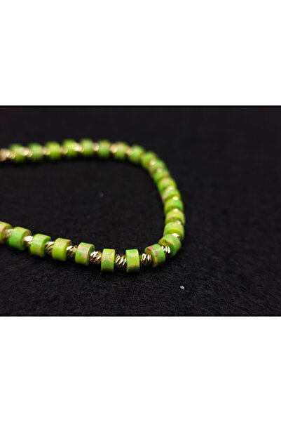 Yüksel Boncuk Varisit Taşı Doğal Taş  Bileklik