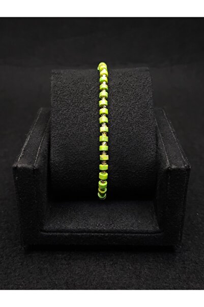 Yüksel Boncuk Varisit Taşı Doğal Taş  Bileklik