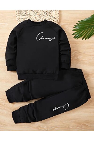 MİLANO KİDS طقم رياضي موسمي مصنوع من القطن بنسبة 100% للأطفال