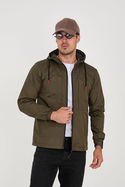 FLUEND MODA Men's Seasonal Jacket Wind and Waterproof Jacket