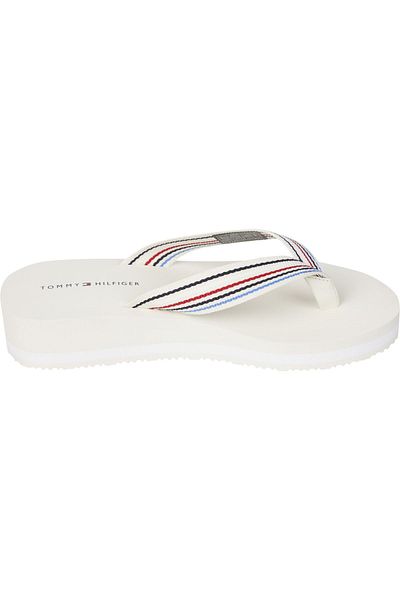 Tommy Hilfiger PLÁŽOVÉ SANDÁLY WEDGE STRIPES