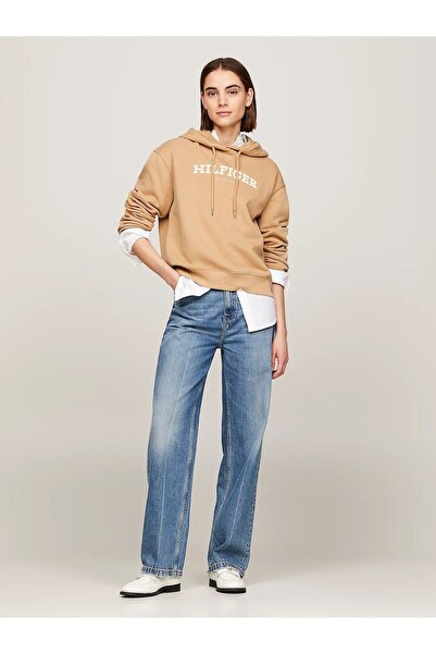 Tommy Hilfiger REG MONOTYPE FLOCK HOODIE