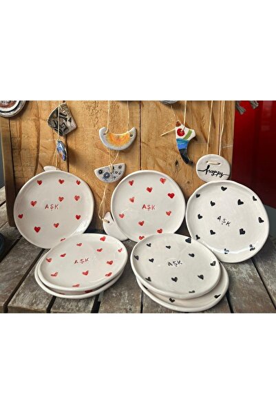 TREND Kalpli Tabak, El Yapımı Tabak, 10 Cm, 1 Adet