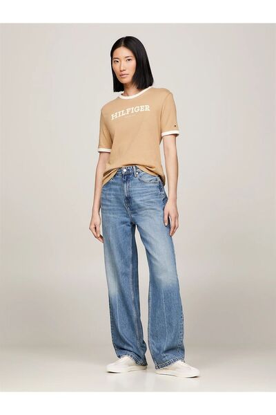 Tommy Hilfiger REG MONOTYPE FLOCK C-NK SS