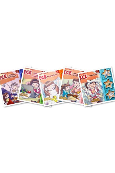 SMART-TEACH Ece'nin Serüvenleri 5'li Set Sesli Kitap