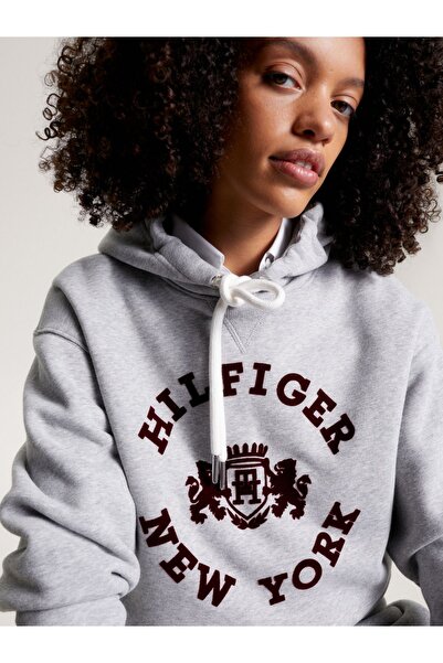 Tommy Hilfiger REG VARSITY FLOCK HOODIE