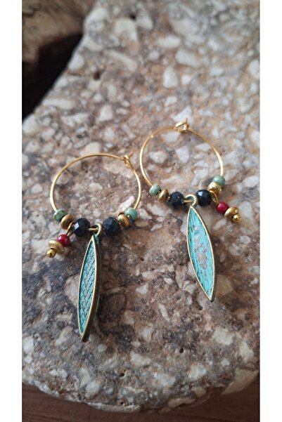 azra takı tasarım Authentic Bohemian Ethnic Hippie Women's Earrings - Handmade Dangle