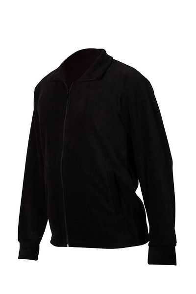 GÜN&AY TEKSTİL Unisex Black Fleece Coat