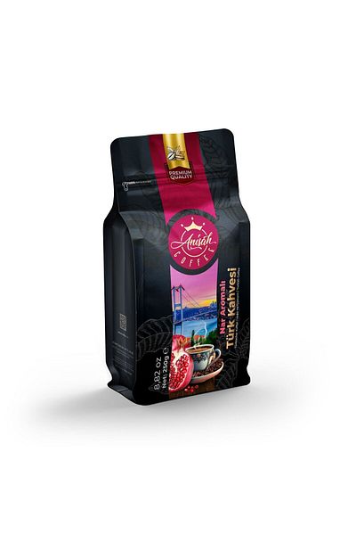 Anisah Coffee Anışah Pomegranate Flavored Turkish Coffee - 250 Gr