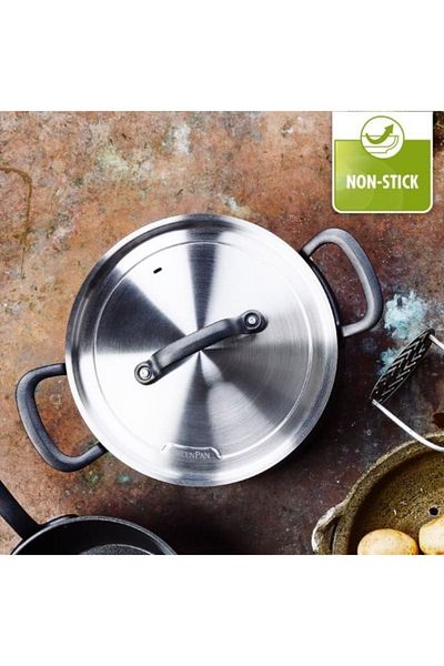 Greenpan Craft Thermolon Ceramic Non-stick 30cm Flat Pot