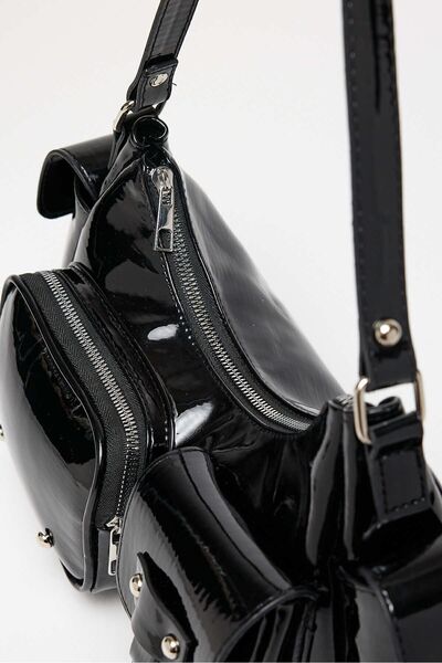 ALTUDA Geantă de umăr cu mai multe buzunare pentru femei Poly