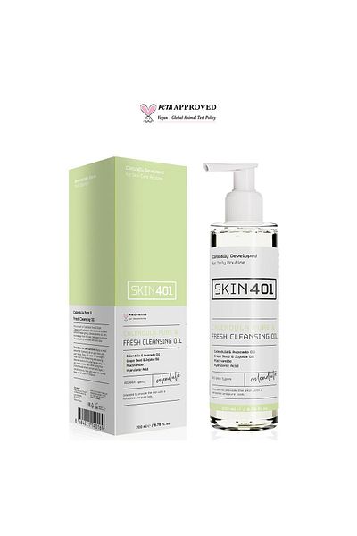 Skin401 Calendula Pure & Refreshing Skin Cleansing Oil 200 ml