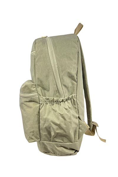 çantavizyon Σχολικό σακίδιο πλάτης Unisex Beige - Αδιάβροχο τσακισμένο ύφασμα, Λυκείο Λυκείου Κολέγιο