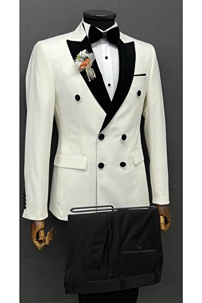 Terziayhan Slim Fit Groom Suit - Διπλό στήθος