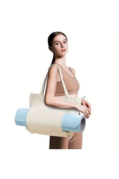 EYPRICH Linen Yoga/ Pilates/ Exercise Mat Bag