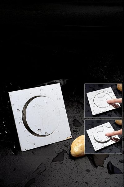 Sezka Life Push-Push Anti-Clogging Sink Strainer for Bathroom and Kitchen