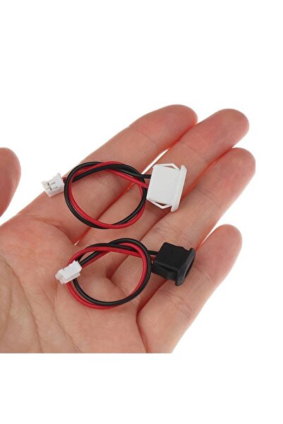 Genel Markalar Type C Panel Montaj Dişi Soket 2 Pin 10cm Kablolu Uzatma Konnektör Araba Kamera Oyuncak Telefon Şarj