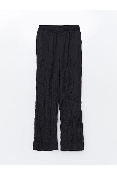 LC Waikiki Satin Women's Trousers - Elastic Waist