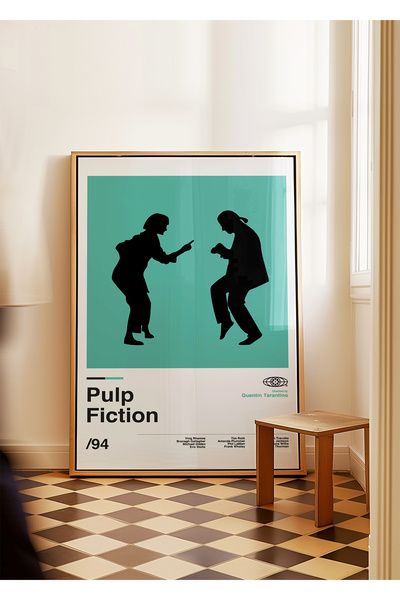 ARTHOUSECOLLECTIVE Pulp Fiction - Poster de film - Poster de film fără cadru ...