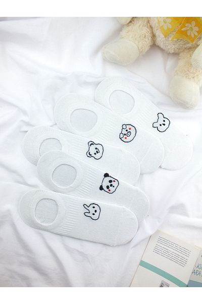DANS SOCKS 5" чифт дамски сладки и забавни невидими чорапи за балерини