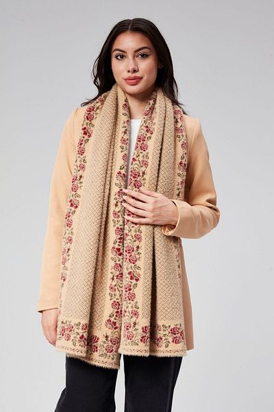 panşalço Camel Beard Neck Shawl