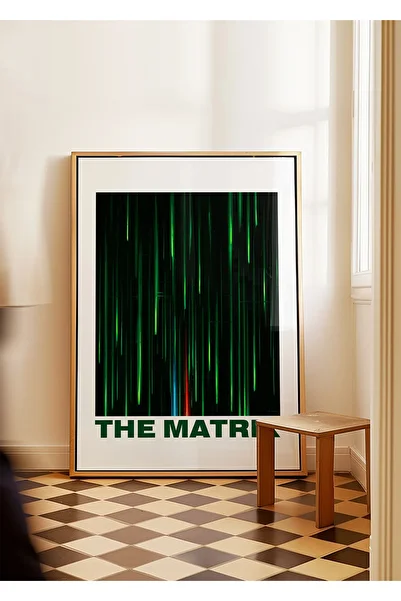 ARTHOUSECOLLECTIVE Matrix - Movie Poster - Unframed Movie Poster in Table Dimensions