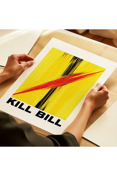 ARTHOUSECOLLECTIVE Kill Bill - Αφίσα ταινίας - Αφίσα ταινίας χωρίς πλαίσιο σε μεγέθη ζωγραφικής