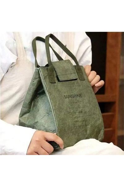 GlassySKY Portable Lunch Bag with Cleaning and Isolation - Leakproof and Waterproof