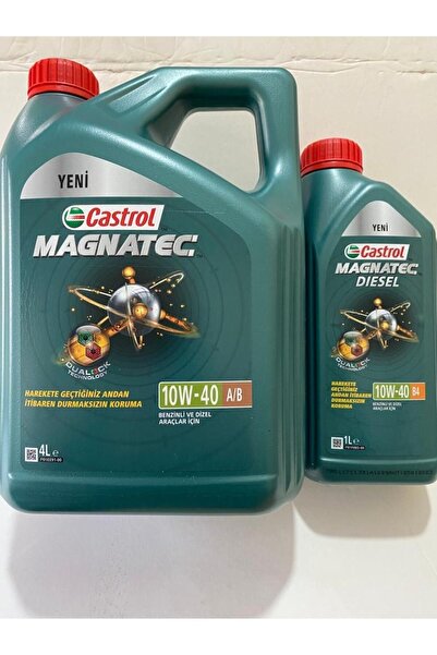 CASTROL Magnatec Diesel 10w-40 B4 (4l+1l) 5 Litre D.y 2022