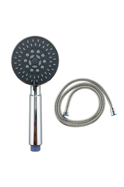 Ahlez Luna 5 Fonksiyon Duş Başlığı Ve Duş Hortumu Duş Takımı Duş Seti