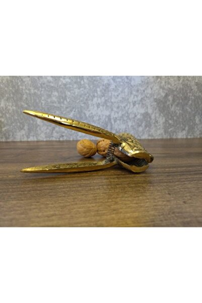 Mika Pazar Walnut Cracker Brass Casting