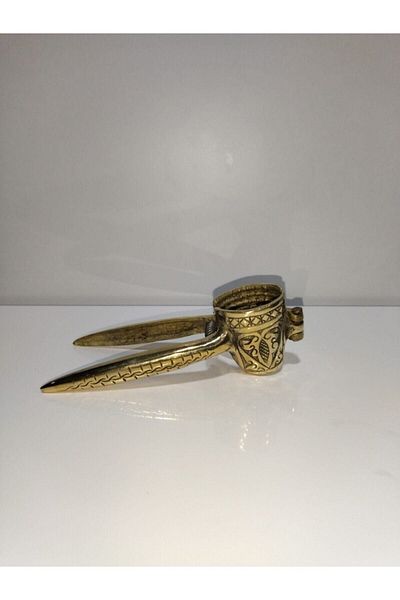 Mika Pazar Walnut Cracker Brass Casting