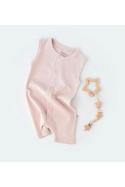 BabyCosy 100% Organic Cotton Waffle Baby Rompers
