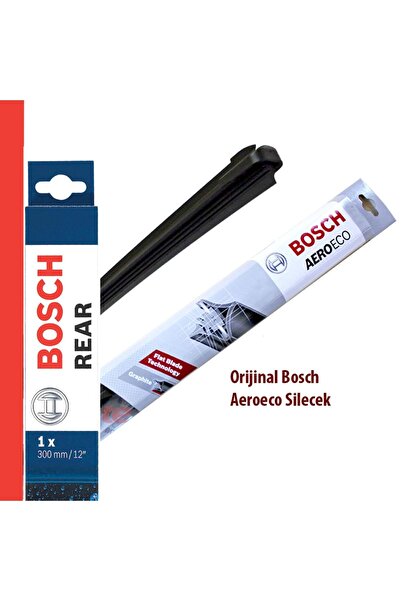 Bosch Citroen C4 2004-2012 Uyumlu Ön Ve Arka Silecek Takımı | Aeroeco Serisi|...