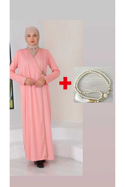 medipek Side Tie Prayer Dress and 99 Pearl Rosary