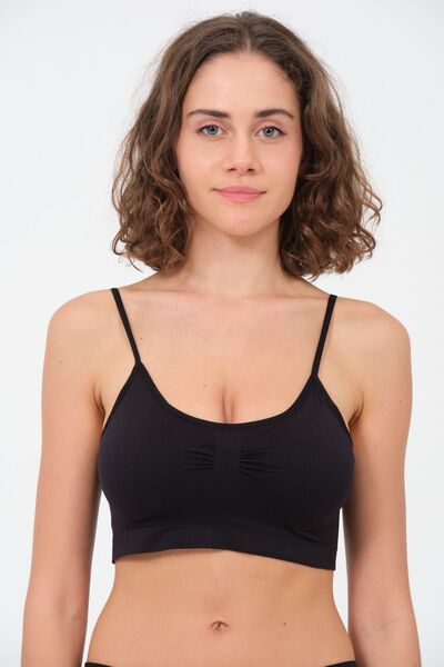 LoraDream Αθλητικό σουτιέν με λεπτό λουράκι χωρίς ραφές Ld5315