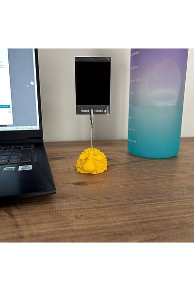 oasis decoration Yellow Lamb Note Holder