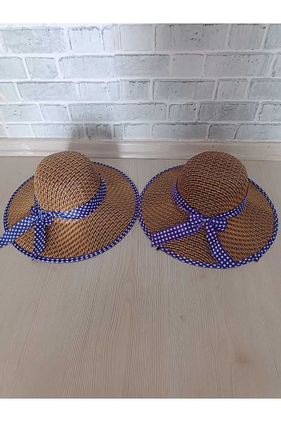 PARK AVM Straw Double Photo Hat
