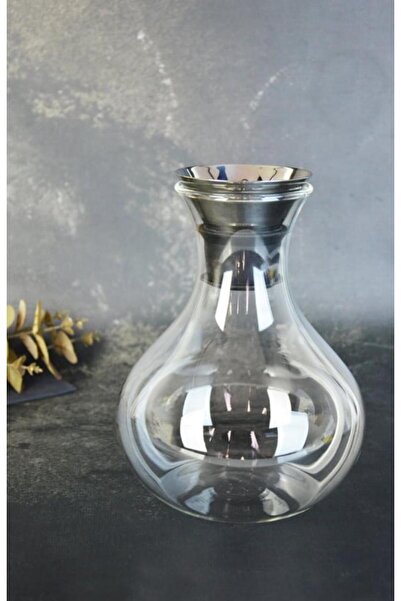 MODA OZY 1500ml Metal Kapaklı Boroslikat Cam Sürahi