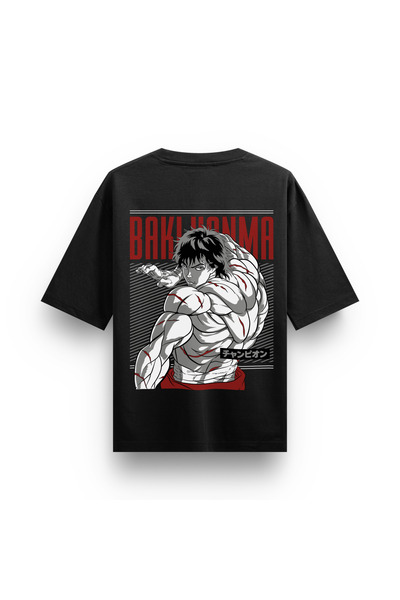 Freeyez Baki v2 Fitness - Υπερμεγέθη μπλουζάκι γυμναστικής, με στάμπα στην πλ...