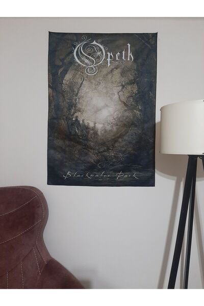 owl bag Opeth - Black water park desenli tasarım duvar halısı