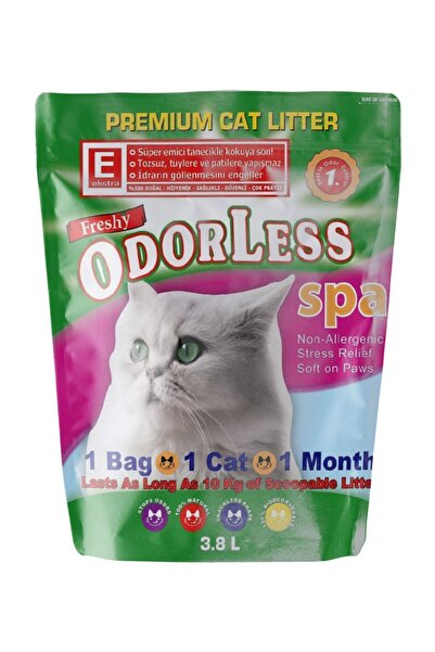 Odorless Ekstra Kedi Kumu 3,8 L - 1 Aylık Paket