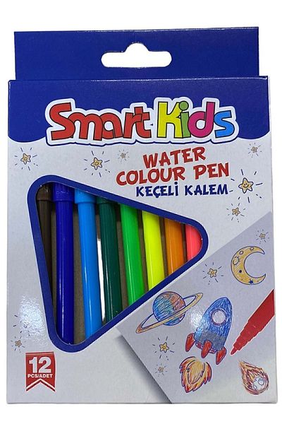 Smart Kids Felted Pen 12 Pieces 3560