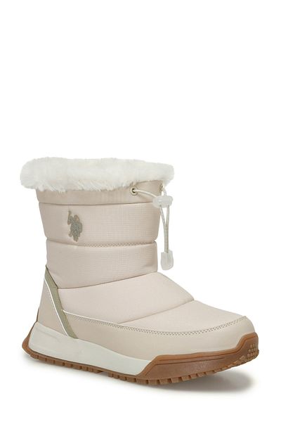 U.S. Polo Assn. Γυναικείες μπότες εξωτερικού χώρου RAINY 4PR Beige