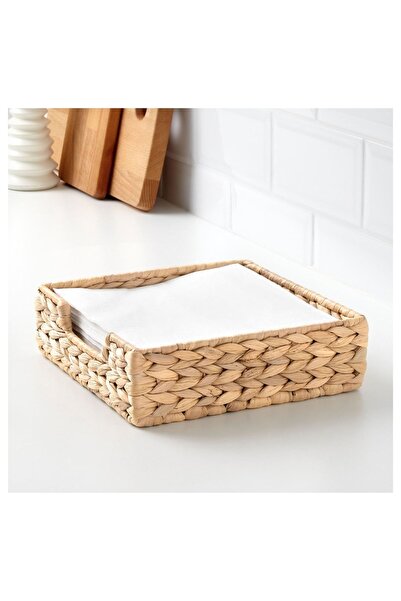 IKEA Peçetelik 18x18 Cm Su Sümbülü Masa Üstü Peçetelik Kaliteli