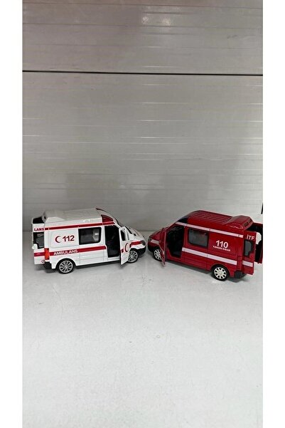 RAMO'S STORE Vardem Metal Ambulans Ve Itfaiye (ön Ve Arka Kapıları Açılır)