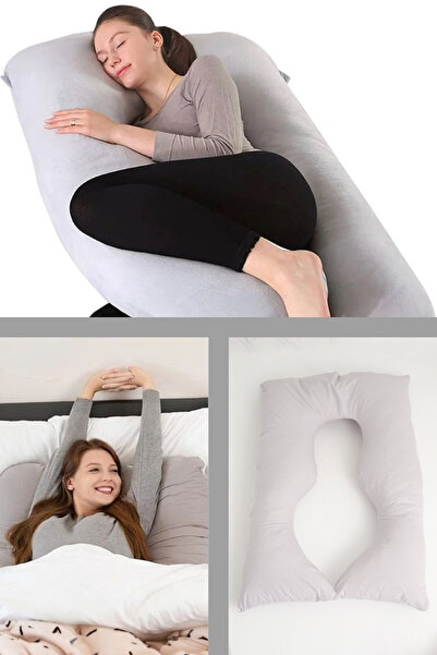 Genel Markalar Hamile Yastığı Destekli Emzirme Minderi Bacak Arası Yastıgı Ha...