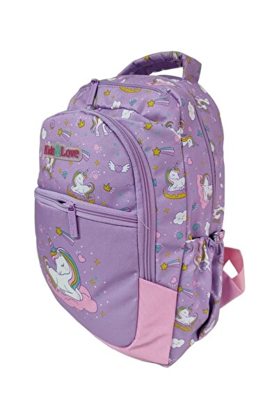KAUKKO Kids Love Sırt Çantası Flat Unicorn L5110